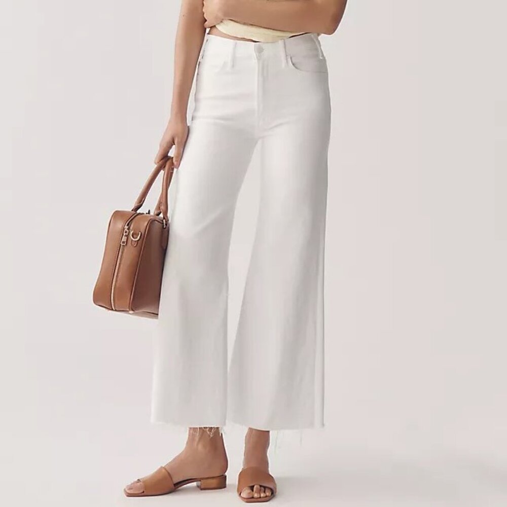 MOTHER The Hustler Roller High-Rise Ankle Jeans, Anthropologie